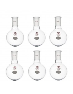 250mL 24/40 Single Neck Round Bottom Flask, pk of 6