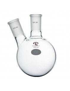 500mL  24/40  Angled  Two Neck Flask
