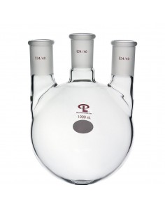 1000mL  24/40  Vertical  Three Neck Flask