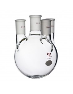 1000mL  side 24/40  center 29/42  Vertical  Four Neck Flask