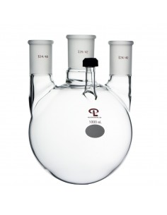 1000mL  24/40  29/42  With Threaded Side Arm  Round...