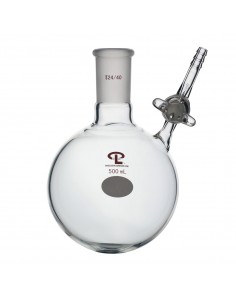 500mL  24/40  With Glass Stopcock  Reaction Flask