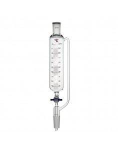 250 mL 24/40  Pressure Equalizing Funnel w/ Teflon Stopcock