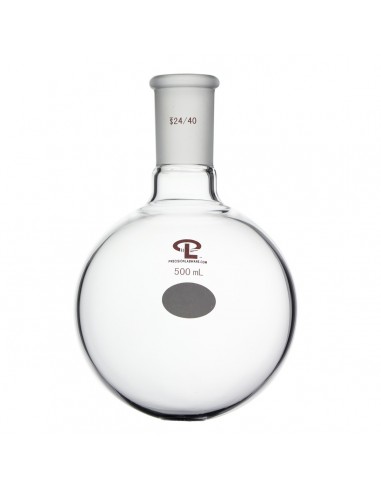 500 mL, 24/40 Glass Vacuum Distillation Apparatus with Claisen Adapter