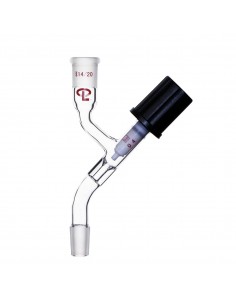 14/20 Transfer Adapter with High Vacuum Valve