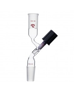 24/40 Transfer Adapter with High Vacuum Valve